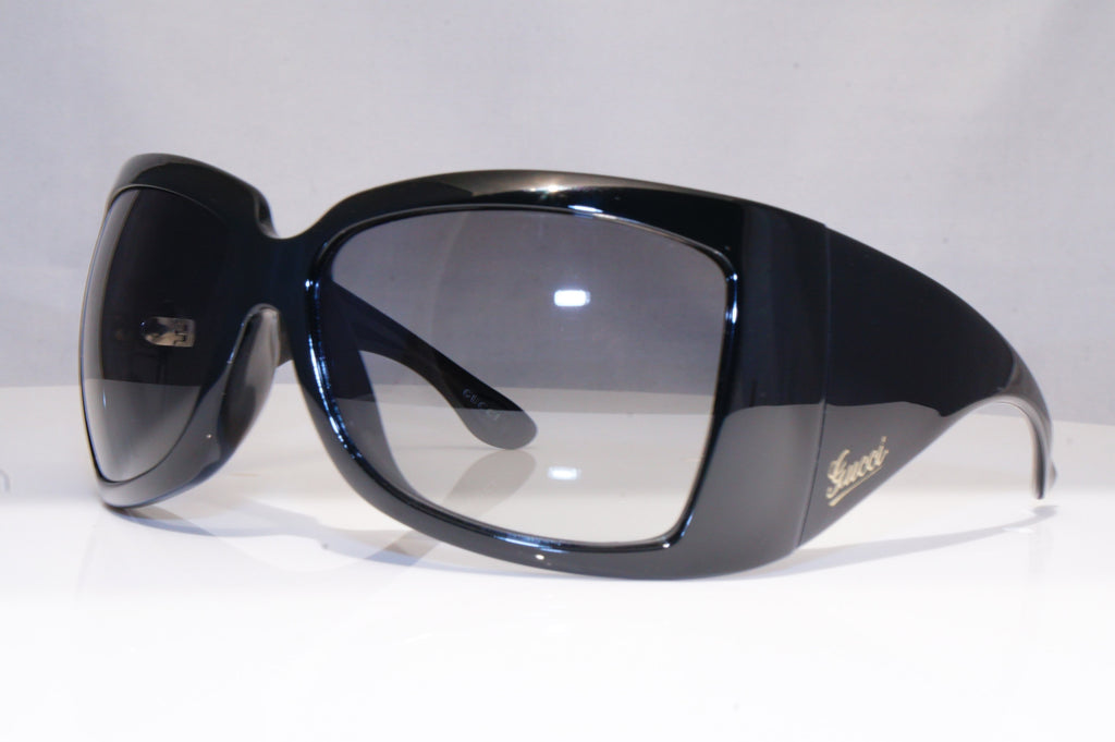 GUCCI Mens Designer Sunglasses Black Shield SKI GG 1854 006VK 18796