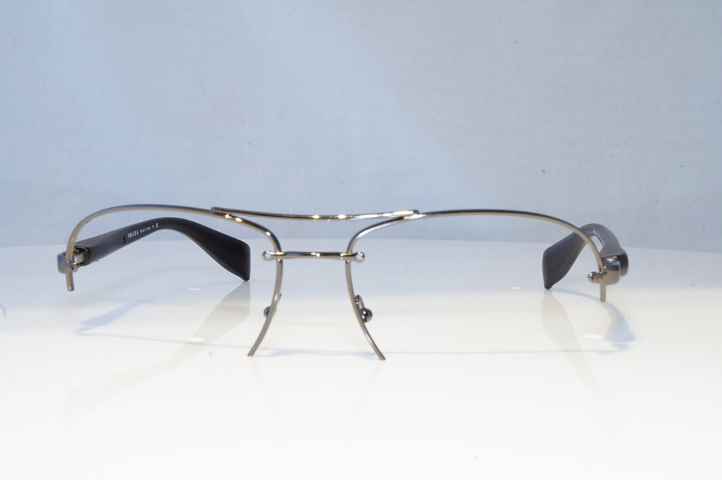 PRADA Mens Designer Sunglasses Brown Pilot FRAME ONLY SPS 56M 5AV-6S1 20847
