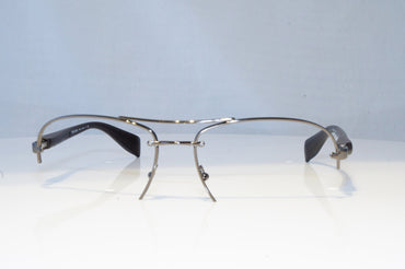 PRADA Mens Designer Sunglasses Brown Pilot FRAME ONLY SPS 56M 5AV-6S1 20847