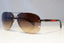 PRADA Mens Womens Designer Sunglasses Brown Pilot SPS 56M 5AV-6S1 20849