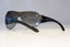 PRADA Mens Womens Designer Sunglasses Black Shield CRACK SPR 57L 5AV-3M1 20858