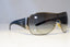 PRADA Mens Womens Designer Sunglasses Black Shield CRACK SPR 57L 5AV-3M1 20858