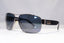 PRADA Mens Polarized Designer Sunglasses Black Pilot SPR 61L 5AV-5Z1 18786