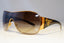 PRADA Mens Womens Designer Sunglasses Brown Shield SPR 57L 70E-6S1 20856