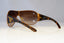 PRADA Mens Womens Designer Sunglasses Brown Shield SPR 57L 70E-6S1 20855