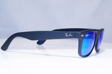 RAY-BAN Mens Mirror Designer Sunglasses Black NEW WAYFARER RB 2132 622/17 18784