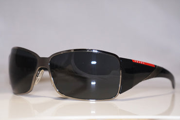 PRADA Mens Designer Sunglasses Black Wrap SPS 55H 5AV-1A1 15547
