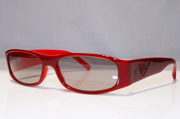 EMPORIO ARMANI Mens Womens Designer Sunglasses Red Rectangle EA 9255 16NV7 22033