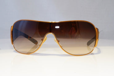 PRADA Mens Womens Designer Sunglasses Brown Shield SPR 57L 70E-6S1 20855