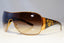 PRADA Mens Womens Designer Sunglasses Brown Shield SPR 57L 70E-6S1 20855