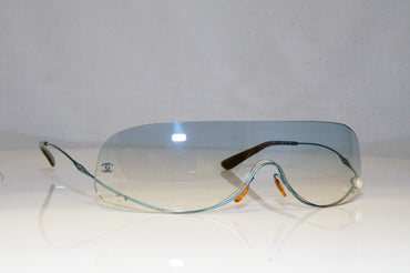CHANEL Mens Womens Vintage Designer Sunglasses Blue PEARL 4054 23279 17427