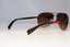PRADA Mens Designer Sunglasses Brown Pilot SPS 56M 5AV-6S1 20850