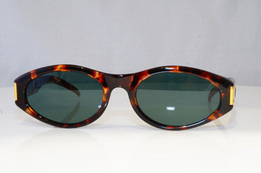 GUCCI Mens Womens Vintage Designer Sunglasses Brown Rectangle GG 2411 PX1 19981