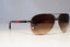 PRADA Mens Designer Sunglasses Brown Pilot SPS 56M 5AV-6S1 20850