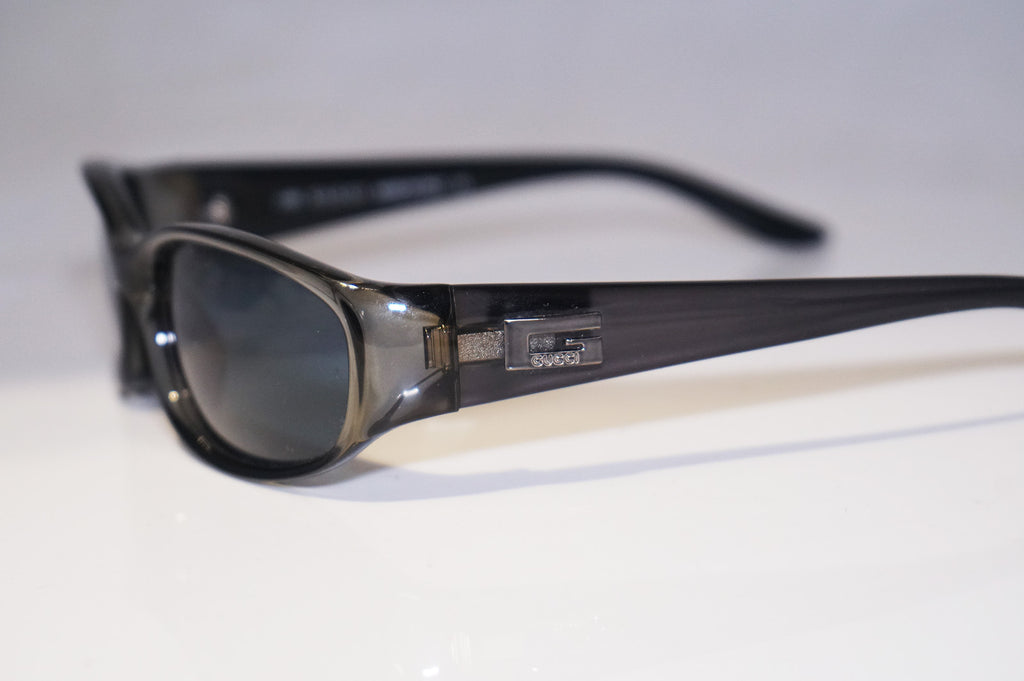 GUCCI 1990 Vintage Mens Designer Sunglasses Grey Rectangle GG 2456 E2K 15543