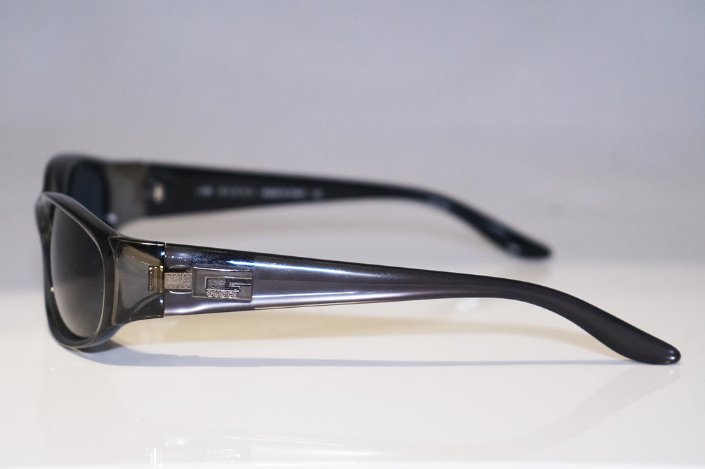 GUCCI 1990 Vintage Mens Designer Sunglasses Grey Rectangle GG 2456 E2K 15543
