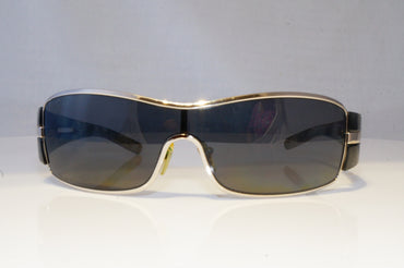 PRADA Mens Womens Designer Sunglasses Grey Shield DAMAGED SPR 56H 1BC-5Z1 20860