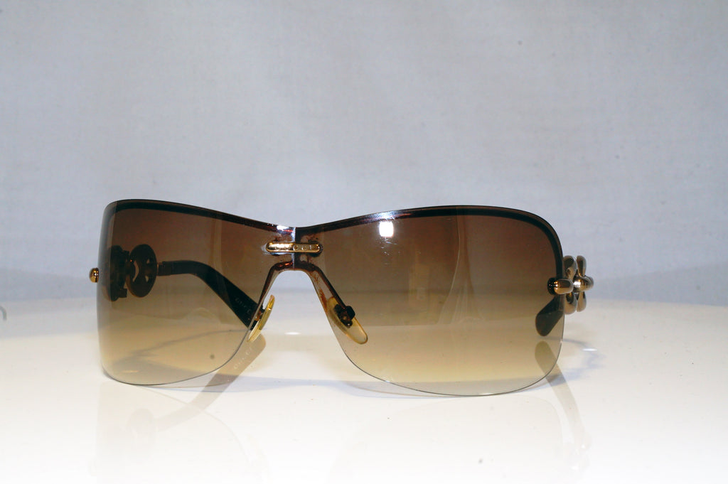 GUCCI Mens Vintage 1990 Designer Sunglasses Brown Shield GG 2631 CBXIS 17650