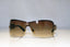 GUCCI Mens Vintage 1990 Designer Sunglasses Brown Shield GG 2631 CBXIS 17650