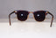 RAY-BAN Mens Womens Mirror Sunglasses Brown Clubmaster RB 3016 1145/19 22055
