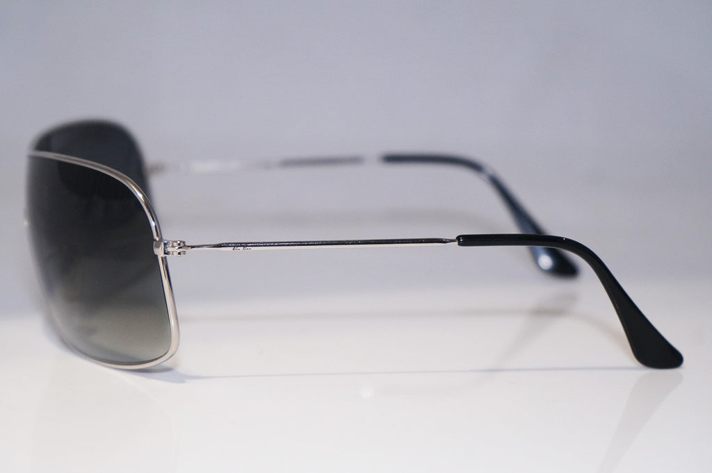 RAY-BAN Mens Designer Sunglasses Silver Shield RB 3341 003/8G 15590