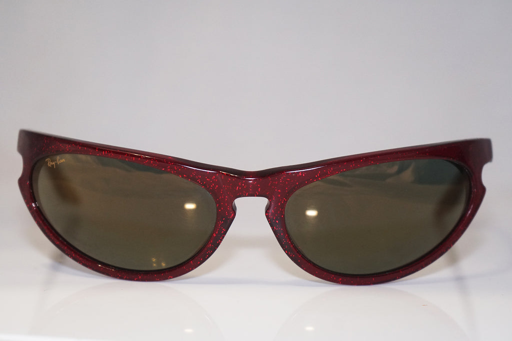 RAY-BAN 1990 Vintage Mens Designer Sunglasses Maroon Predator W2353 YSAS 16105