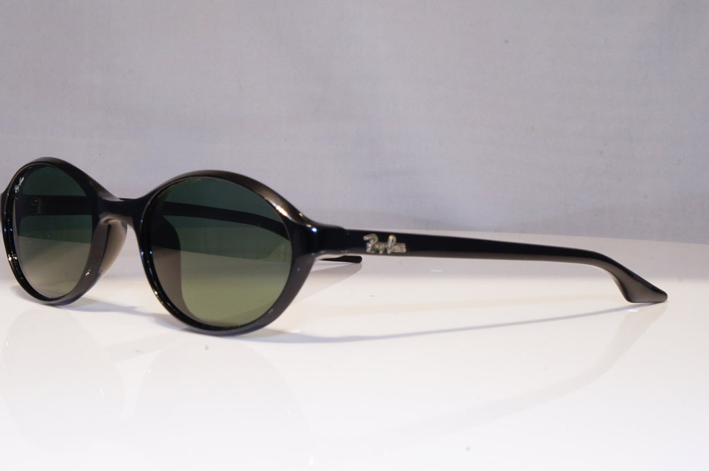 RAY-BAN Vintage 1990 Vintage Sunglasses Black Oval W2833 BAUSCH LOMB 21798