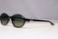 RAY-BAN Vintage 1990 Vintage Sunglasses Black Oval W2833 BAUSCH LOMB 21798