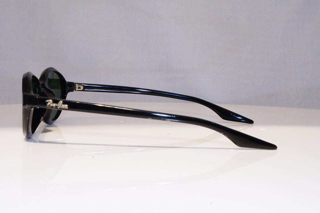 RAY-BAN Vintage 1990 Vintage Sunglasses Black Oval W2833 BAUSCH LOMB 21798