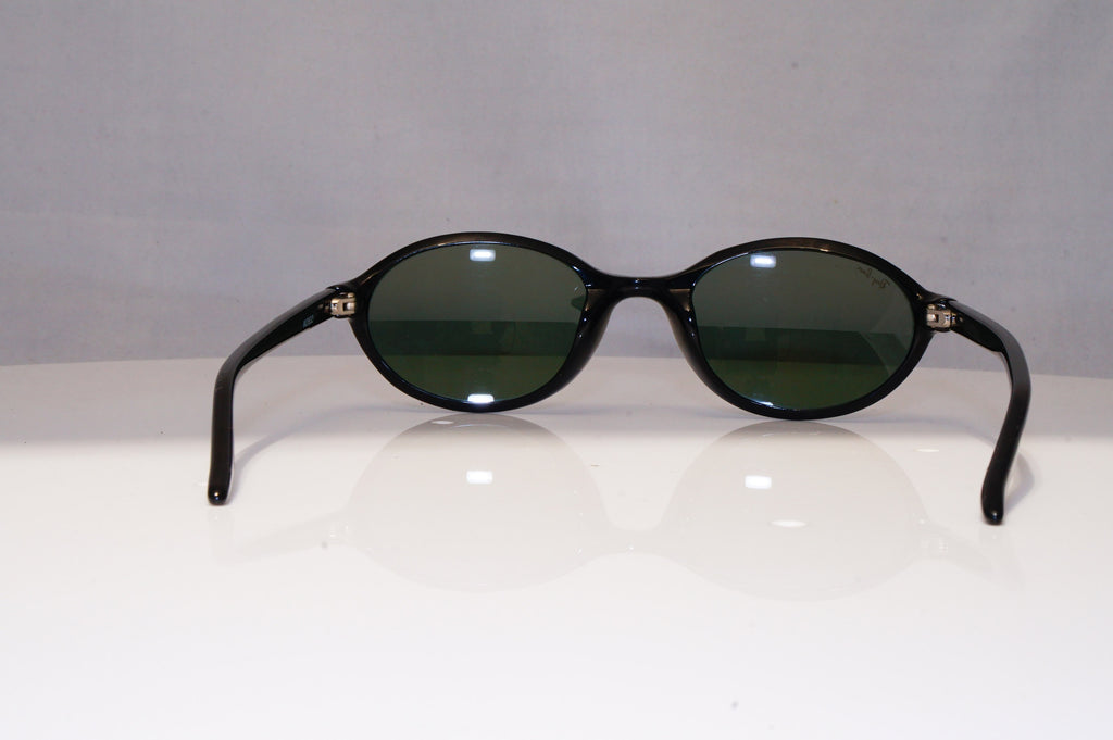 RAY-BAN Vintage 1990 Vintage Sunglasses Black Oval W2833 BAUSCH LOMB 21798