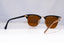 RAY-BAN Mens Designer Sunglasses Brown Clubmaster RB 3016 987 18783