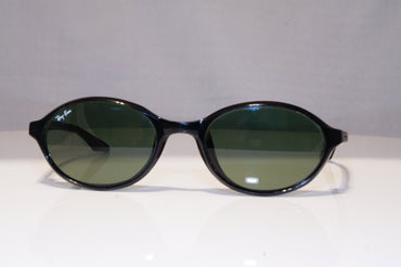 RAY-BAN Vintage 1990 Vintage Sunglasses Black Oval W2833 BAUSCH LOMB 21798