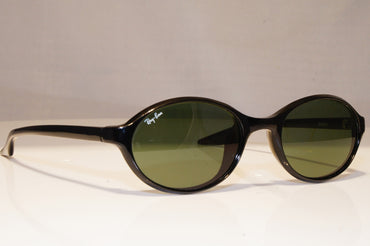 RAY-BAN Vintage 1990 Vintage Sunglasses Black Oval W2833 BAUSCH LOMB 21798