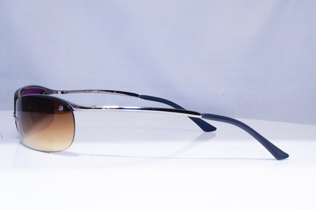 RAY-BAN Mens Designer Sunglasses Silver Wrap FLIGHT RB 3186 004/8W 18781