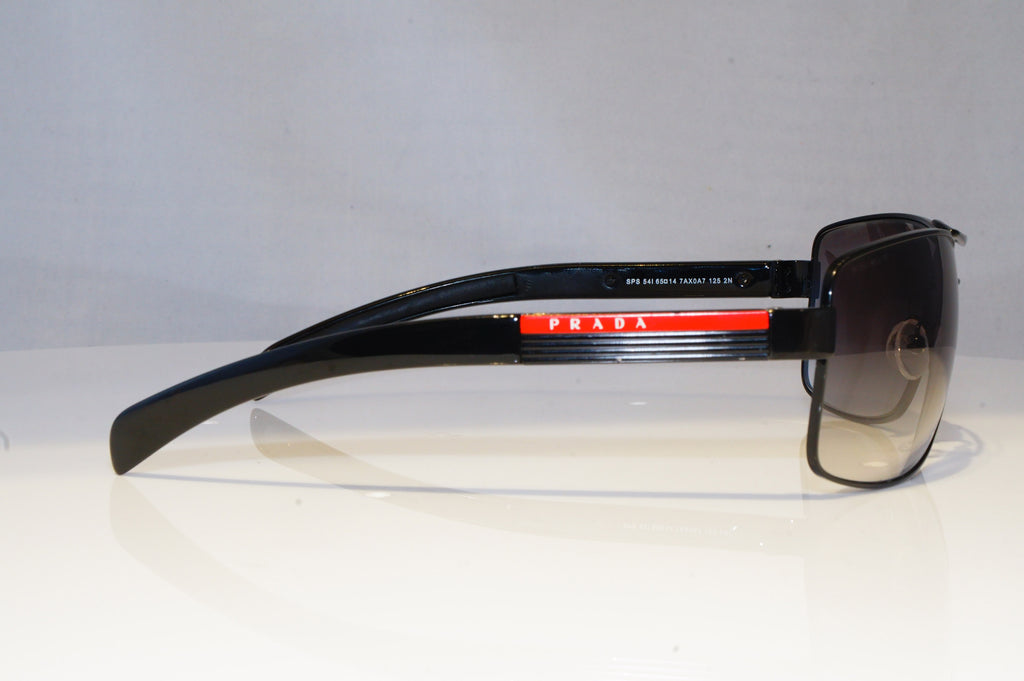 PRADA Mens Designer Sunglasses Black Rectangle SPS 54I 7AXOA7 20861