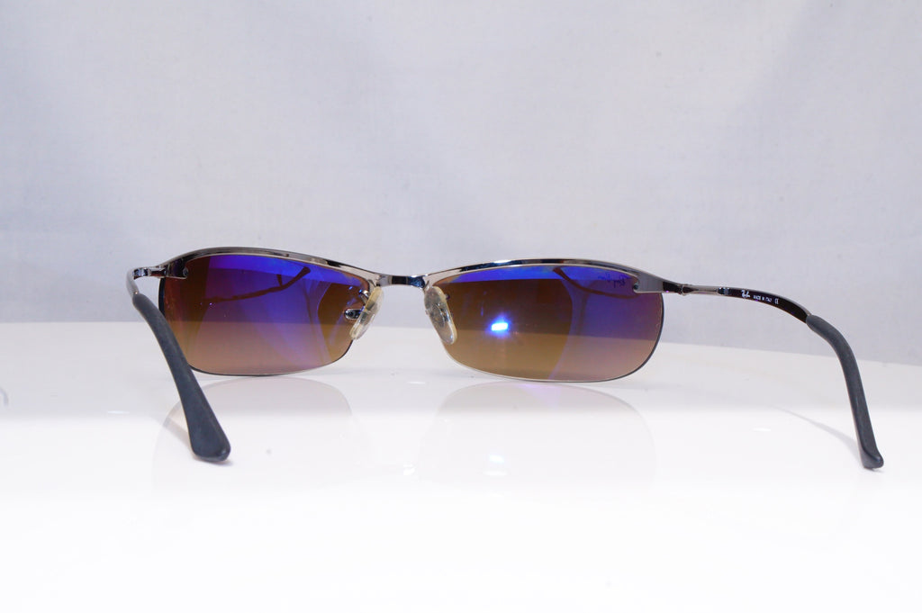 RAY-BAN Mens Designer Sunglasses Silver Wrap FLIGHT RB 3186 004/8W 18781
