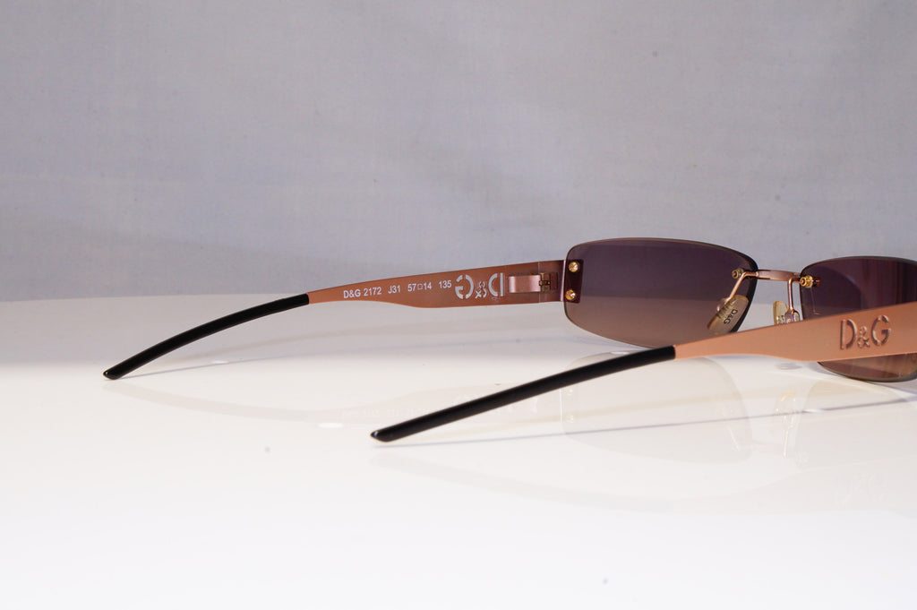 Dolce & Gabbana Mens Womens Boxed Sunglasses Brown ROSE GOLD D&G 2172 J31 22015