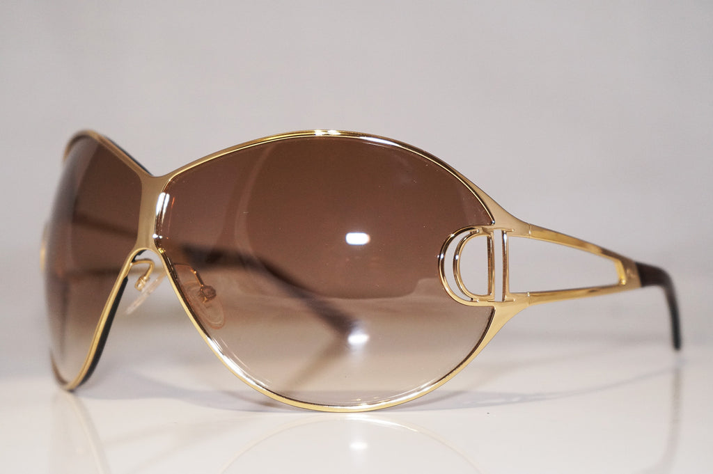 DIOR Womens Designer Sunglasses Gold Oversized DIORISSIMO 1 000DL 15450