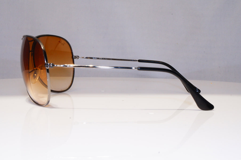 RAY-BAN Mens Vintage 1990 Designer Sunglasses Silver Pilot RB 3386 004/13 22025