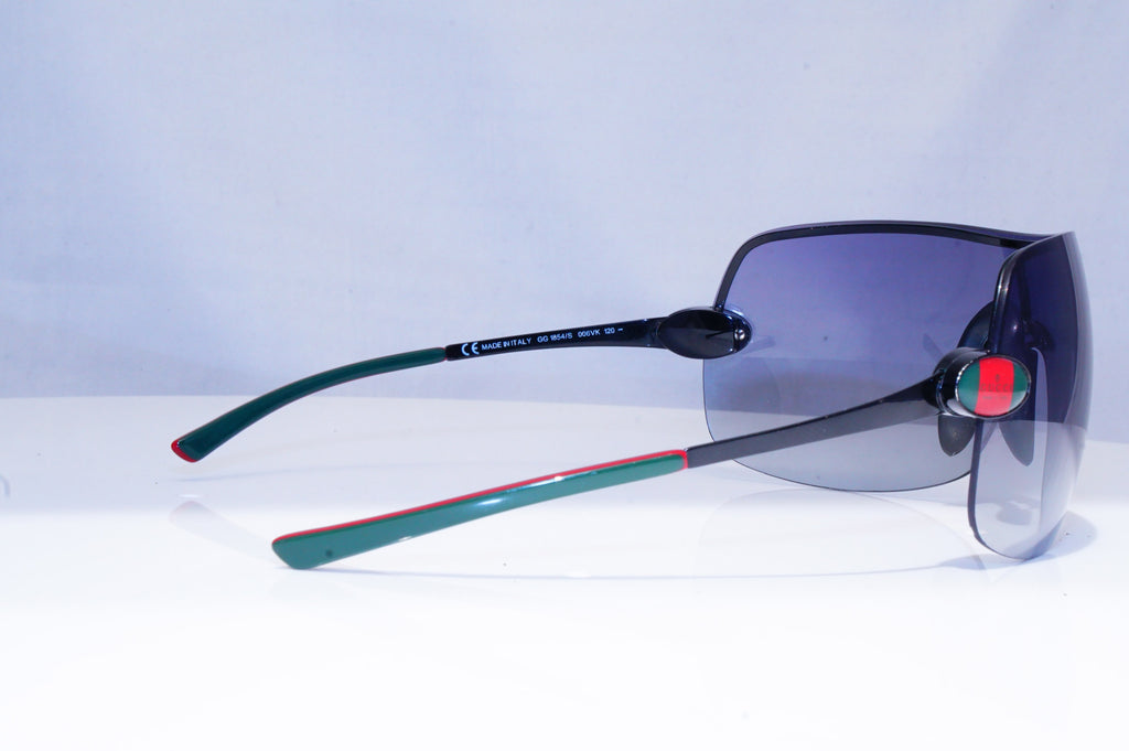GUCCI Mens Designer Sunglasses Black Shield SKI GG 1854 006VK 18796