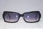 BVLGARI 1990 Vintage Womens Designer Sunglasses Black Rectangle 830 501/11 15594