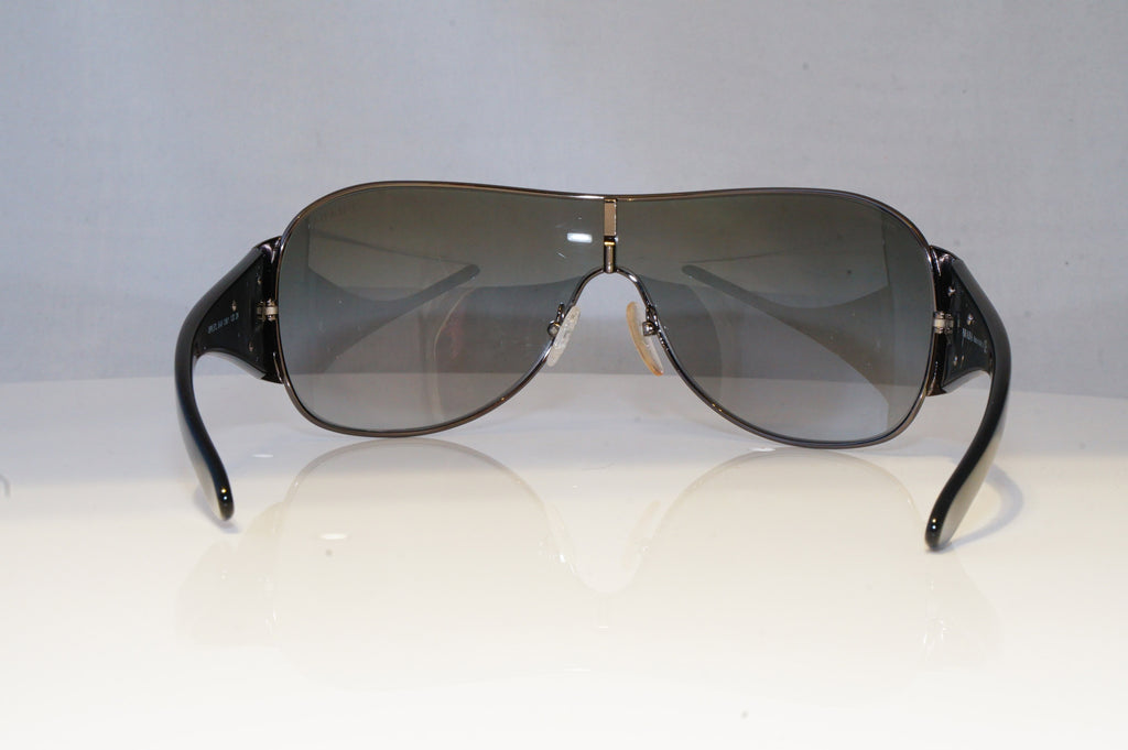 PRADA Mens Womens Designer Sunglasses Black Shield SPR 57L 5AV-3M1 20853