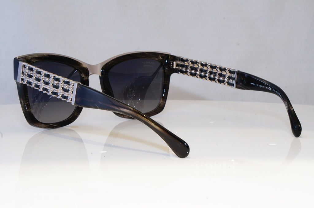 CHANEL Womens Polarized Designer Sunglasses LEATHER CHAIN 5362-Q 1574/S8 19970