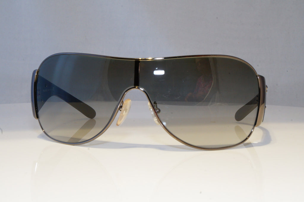 PRADA Mens Womens Designer Sunglasses Black Shield SPR 57L 5AV-3M1 20853