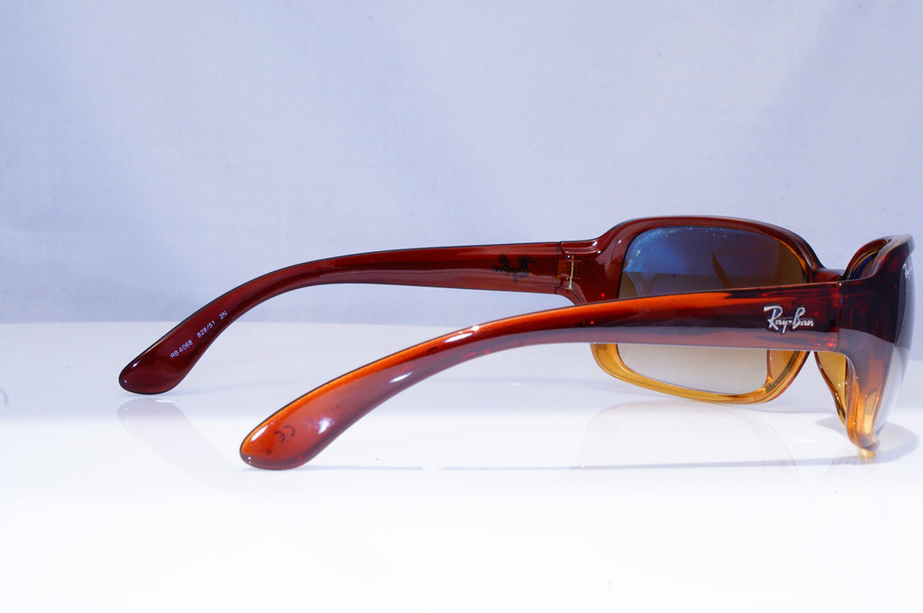 RAY-BAN Womens Designer Sunglasses Brown Wrap RB 4068 828/51 18780