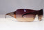 BVLGARI Vintage 1990 Unisex Designer Sunglasses Brown Shield 522 142/13 22020