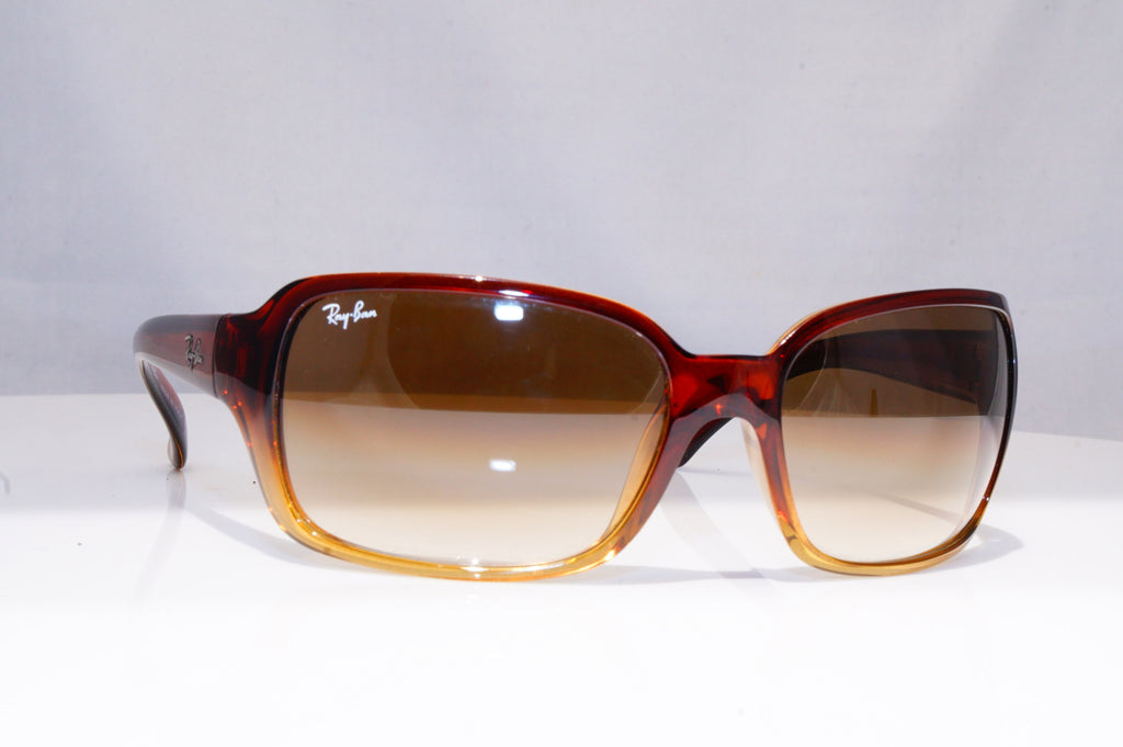 RAY-BAN Womens Designer Sunglasses Brown Wrap RB 4068 828/51 18780