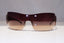 BVLGARI Vintage 1990 Unisex Designer Sunglasses Brown Shield 522 142/13 22020