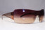 BVLGARI Vintage 1990 Unisex Designer Sunglasses Brown Shield 522 142/13 22020