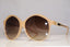 DOLCE & GABBANA Womens Designer Sunglasses Beige Oversized D&G 3014 682/13 15573